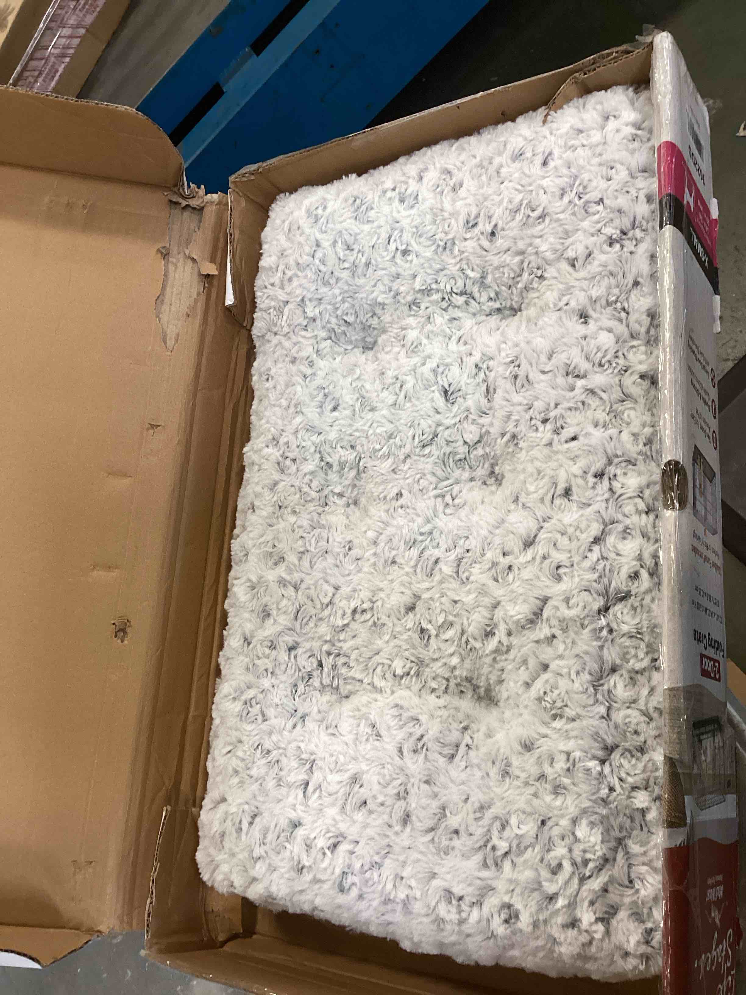 Washable Dog Bed Deluxe Plush Dog Crate Beds Fulffy Comfy Kennel Pad