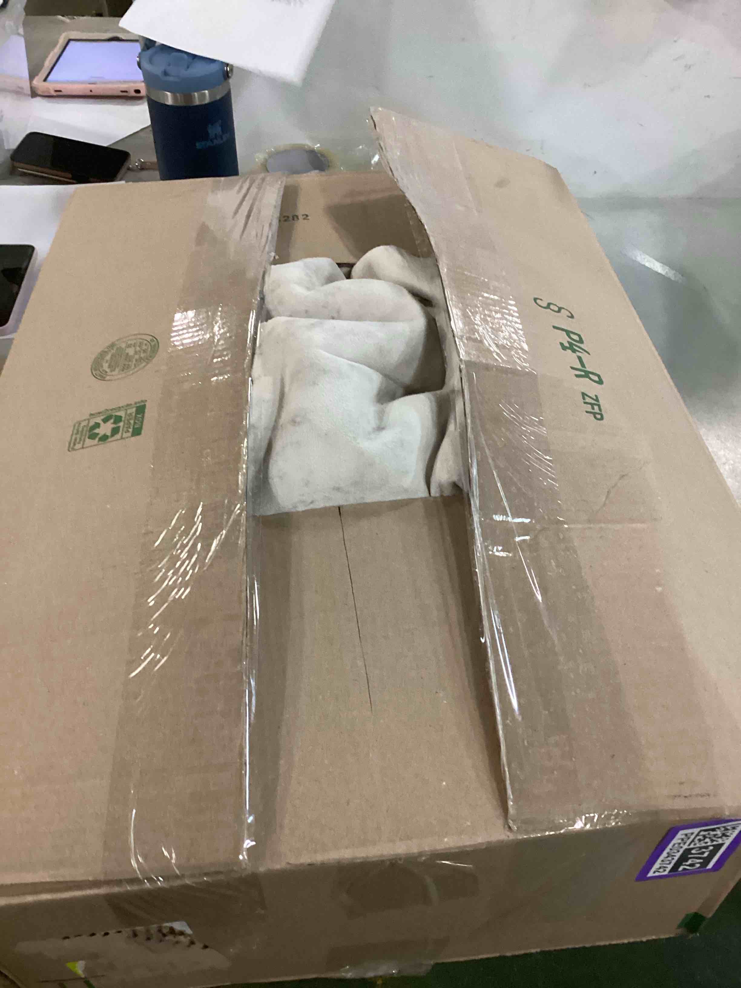 Ashler HOME DECO Ultra Soft Faux Fox Fur Rug White Brown Fluffy Area