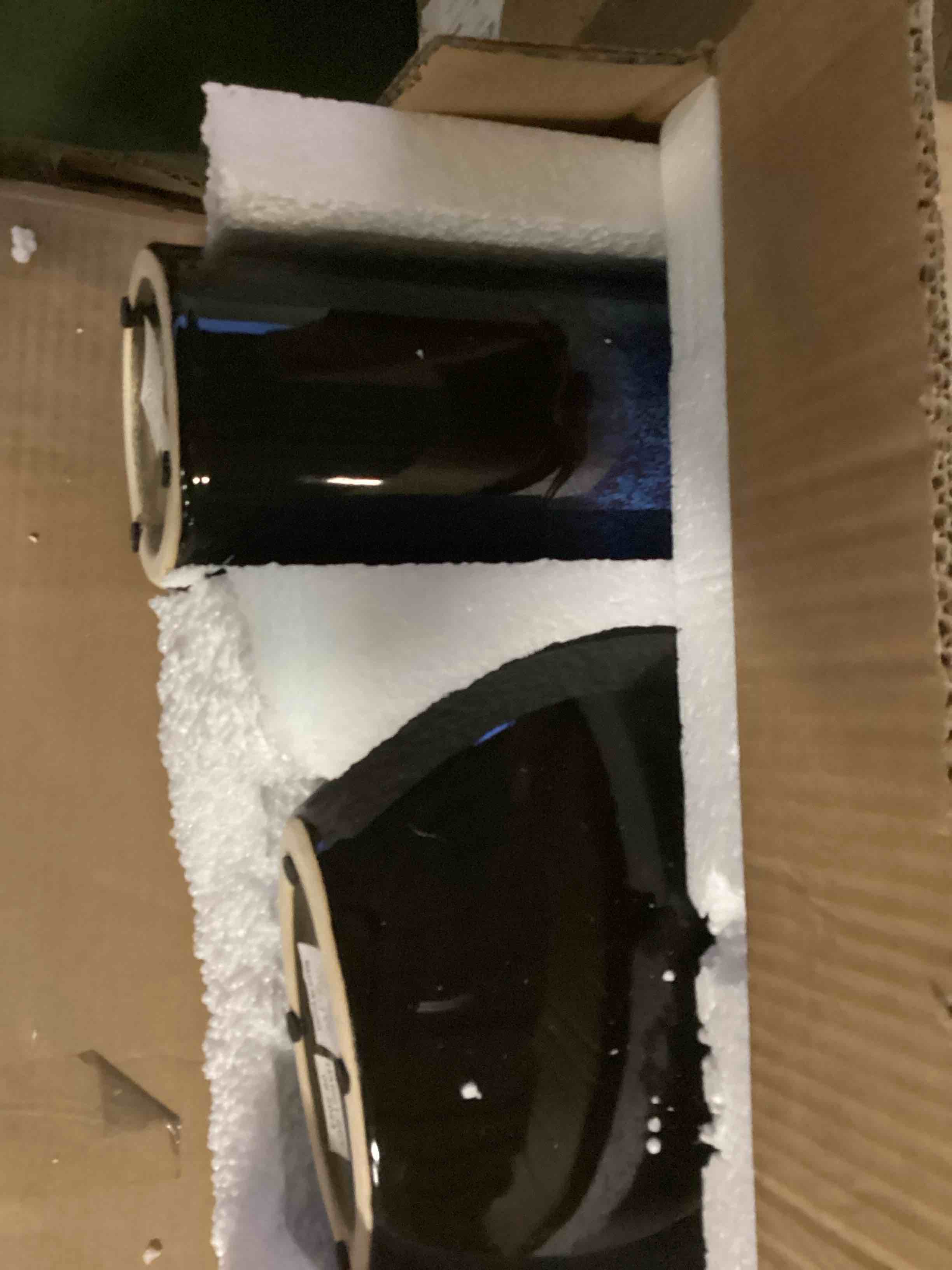 3 Piece Samsel Navy/White/Black Indoor / Outdoor Ceramic Table Vase Set(2 piece incomplete)