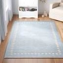 Gosselin Handmade Wool Blue Area Rug