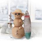 Sand Seashore Dude Snowman