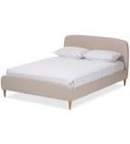 Dawnielle Upholstered Low Profile Platform Bed, incomplete 