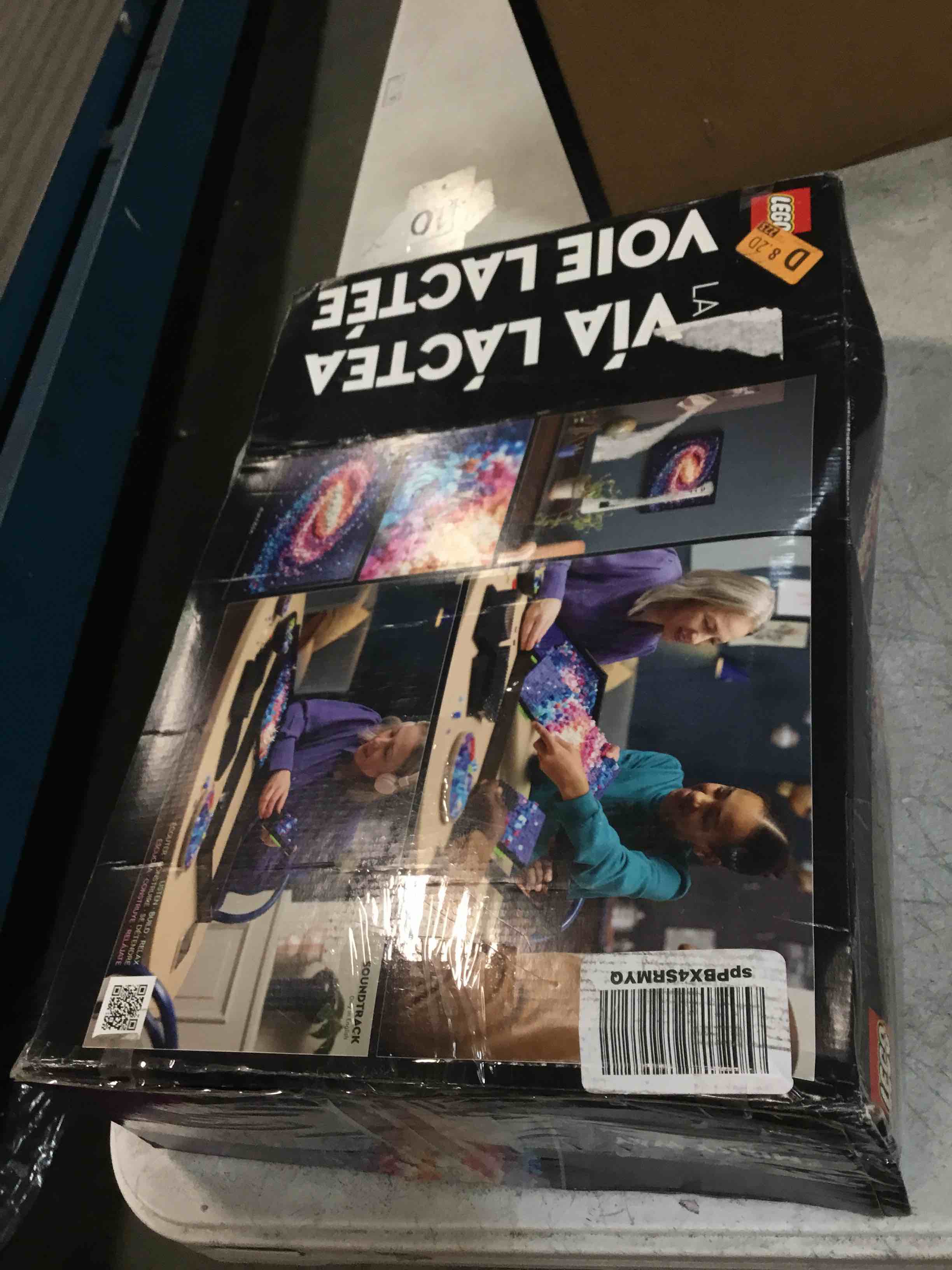 LEGO Art The Milky Way Galaxy Wall Art Décor, Space and Astronomy Gift