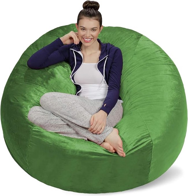 Sofa Sack Plush, Ultra Soft Kids Bean Bag Chair Memory Foam Bean