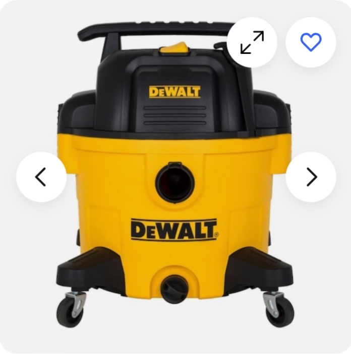DEWALT Stealthsonic Quiet 9-Gallons 5-HP Wet/Dry Shop Vacuum & Accessories