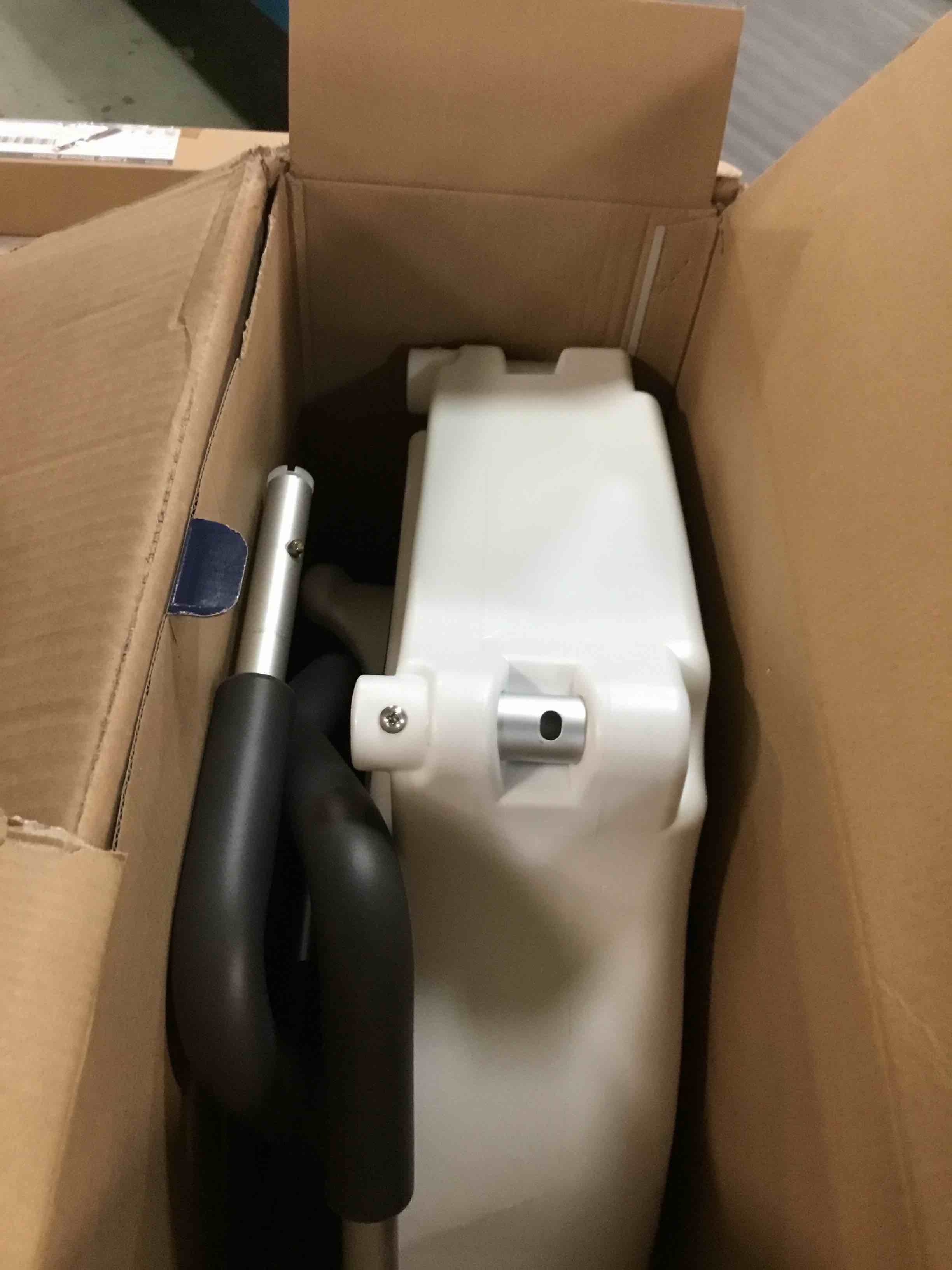 Drive Medical RTL12027RA 2in1 Raised Toilet Seat with Removable