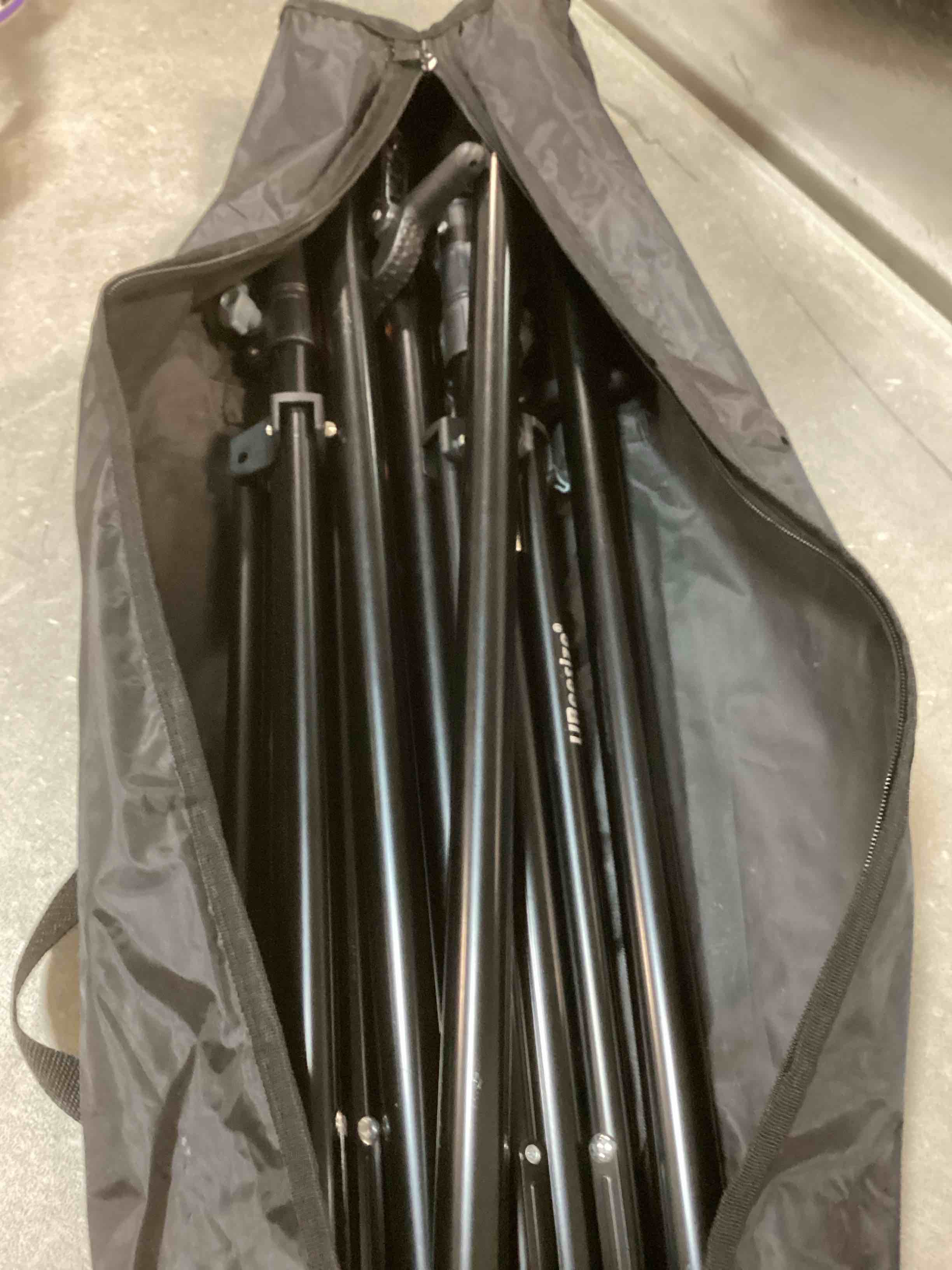 Aureday Backdrop Stand, 10x7Ft Adjustable Photo Backdrop Stand Kit with