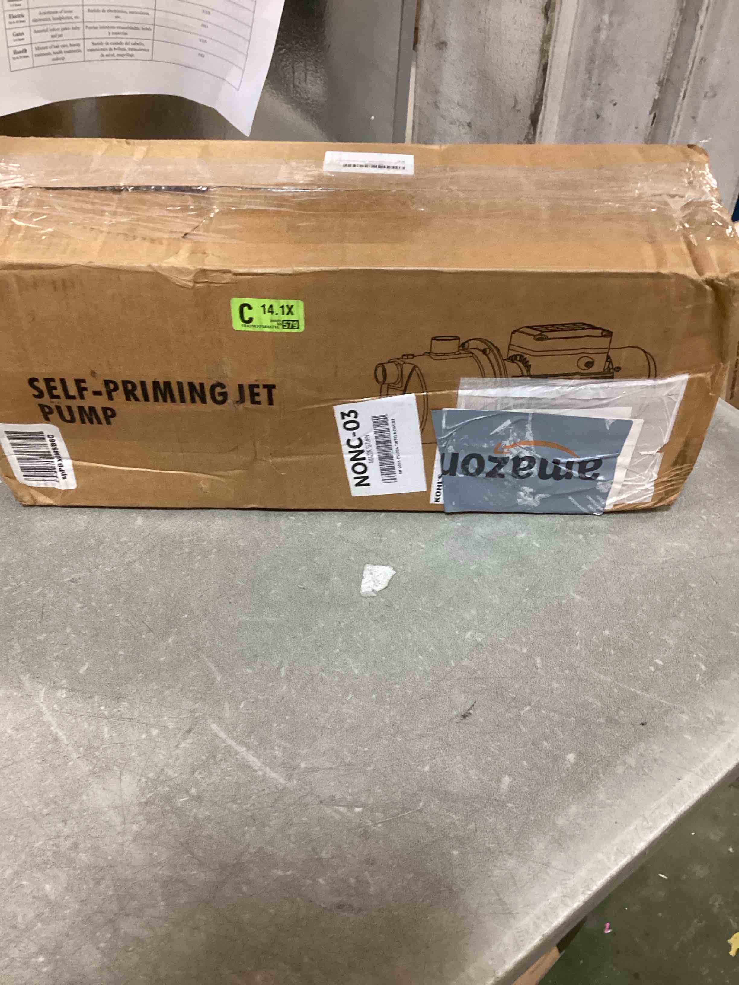 BACOENG Auto ON/OFF Stainless Steel Water Pressure Booster Pump w/Smart