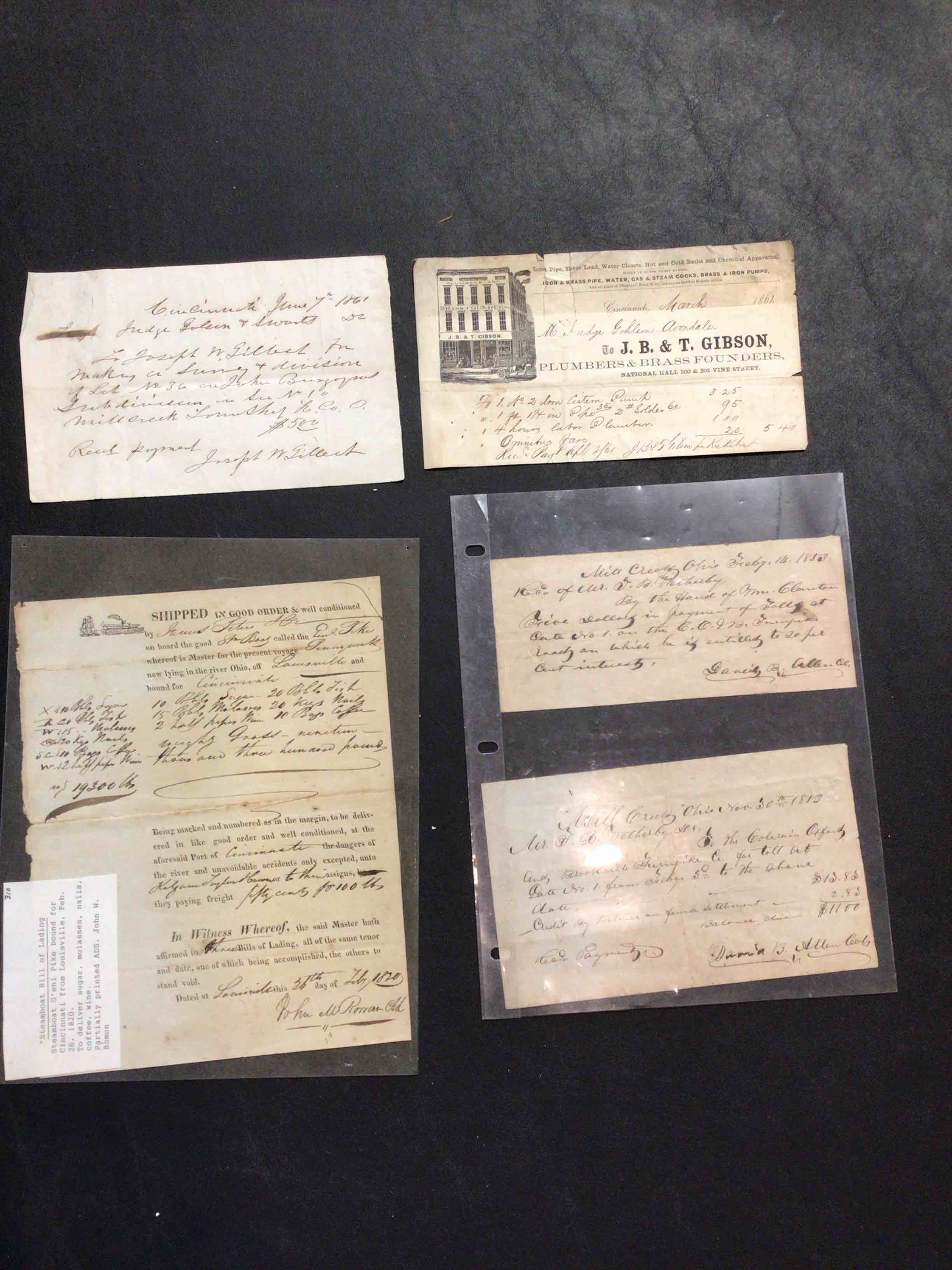 1900’s Documents 