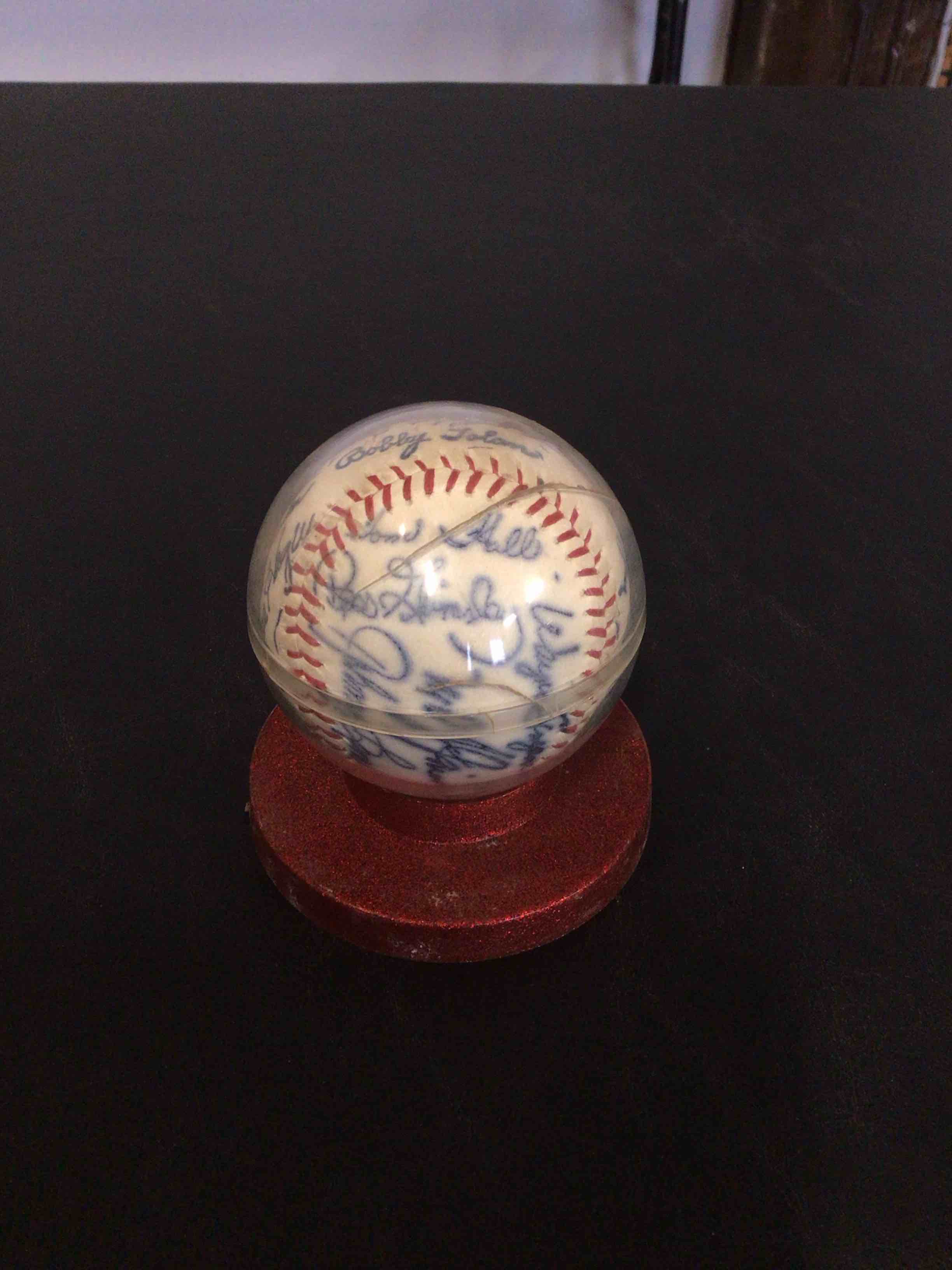 Collector’s Signed Baseball