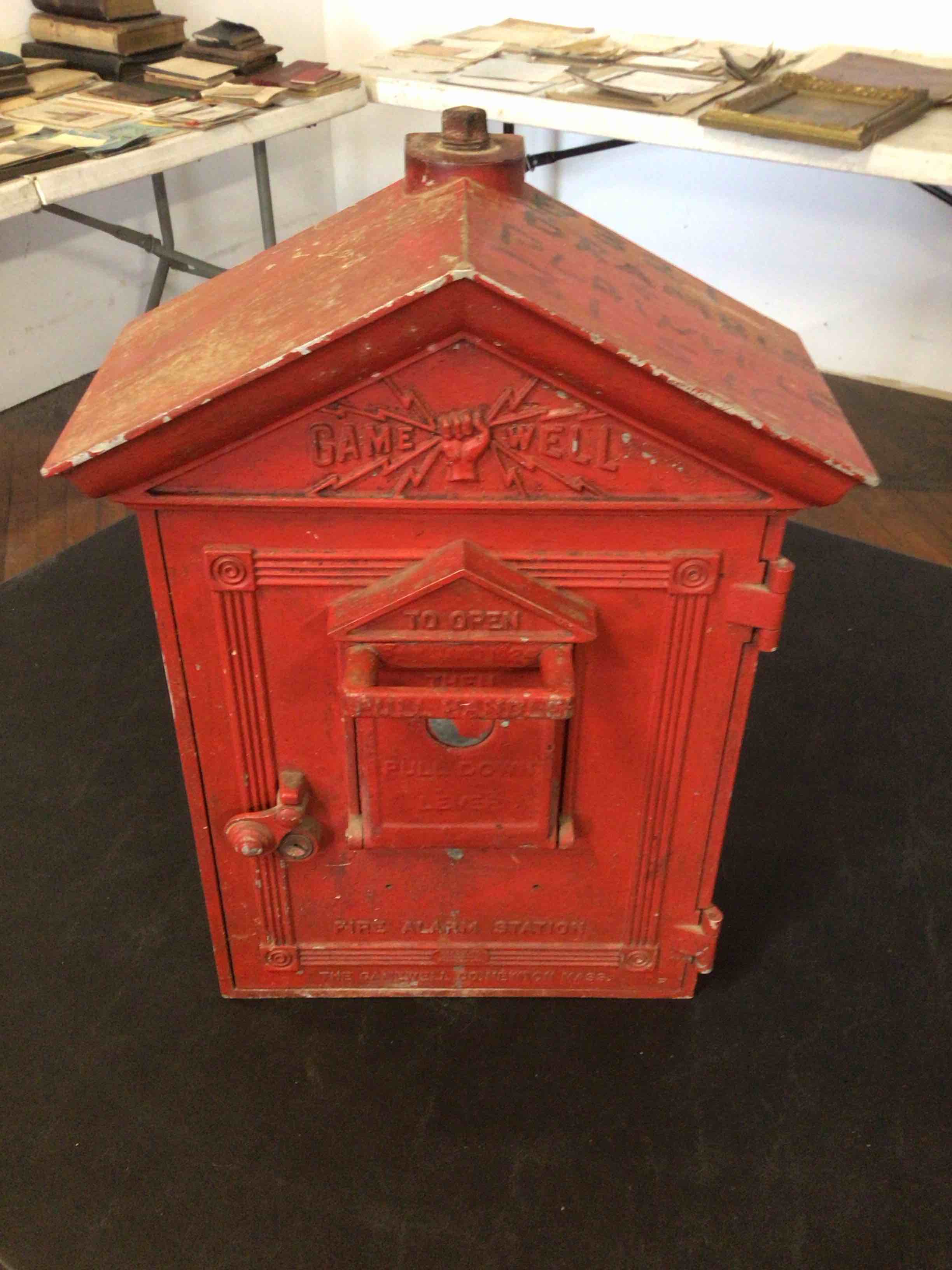Gamewell Antique Fire Alarm Box