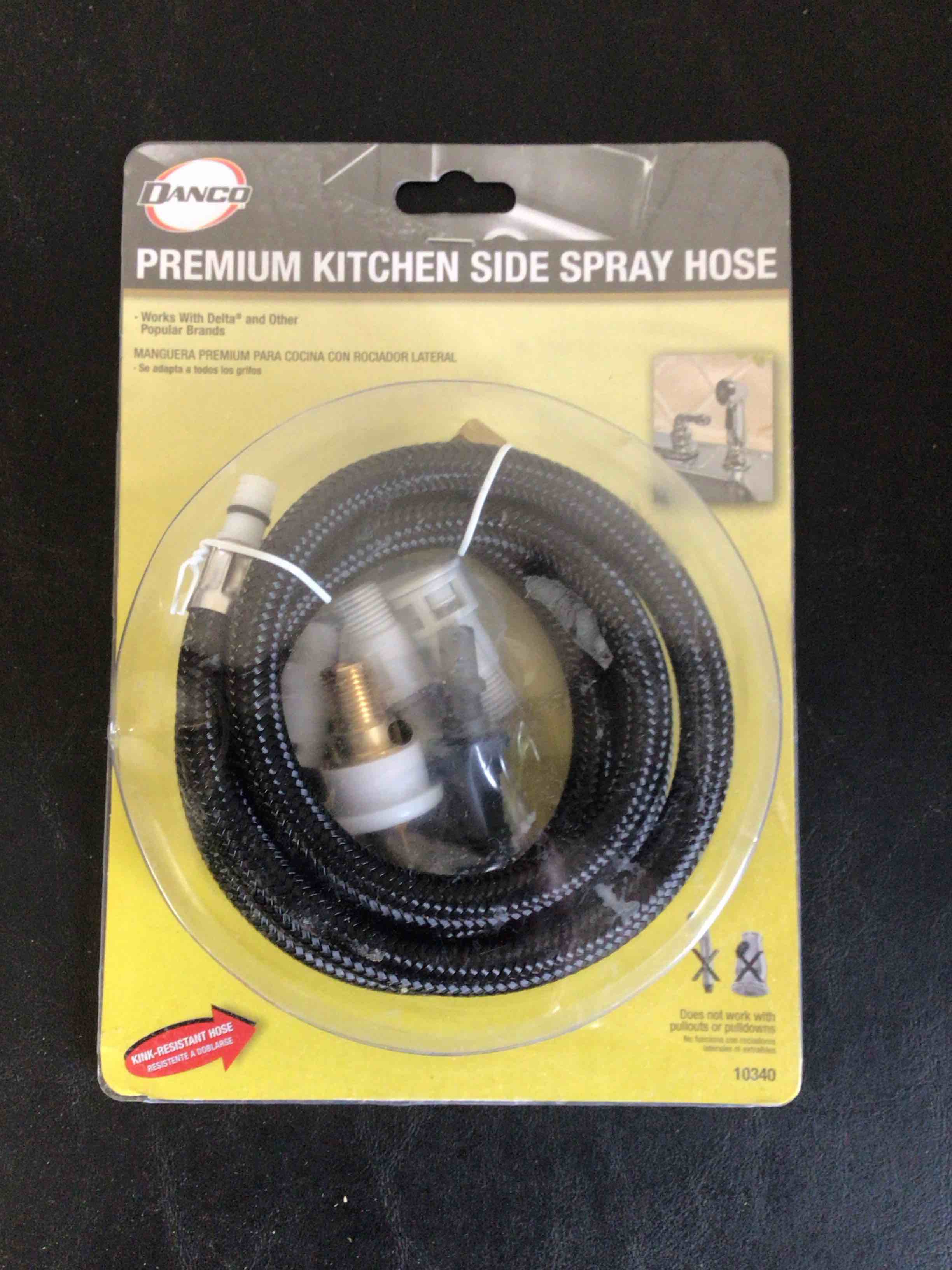 Danco 48-in PVC Braided Faucet Spray Hose