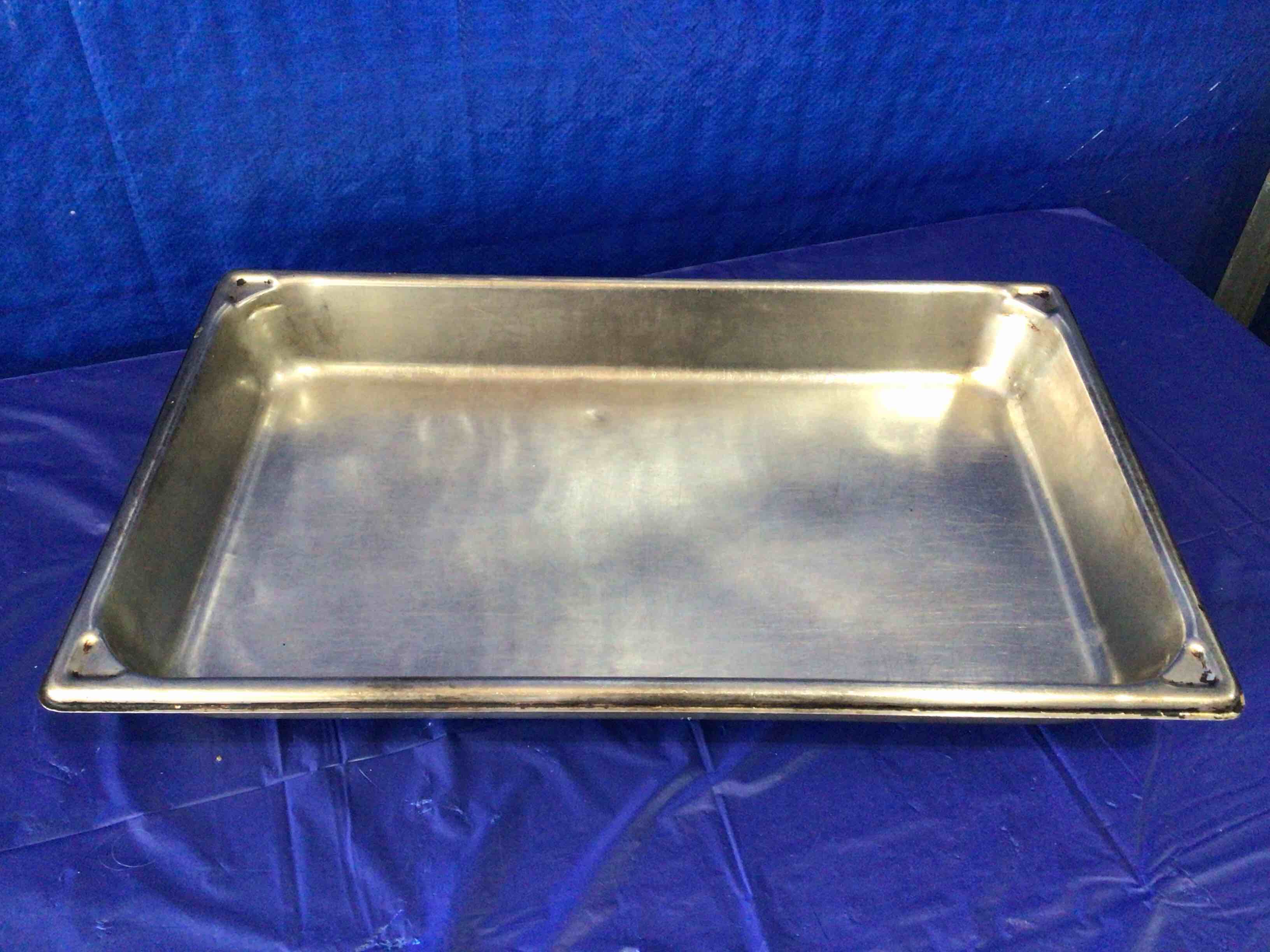 2 inch deep full size stainless steel insert pan