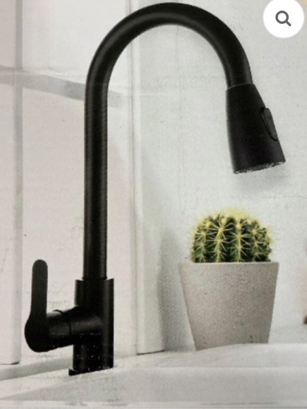 pull down modern kitchen sink faucet Matte Black 