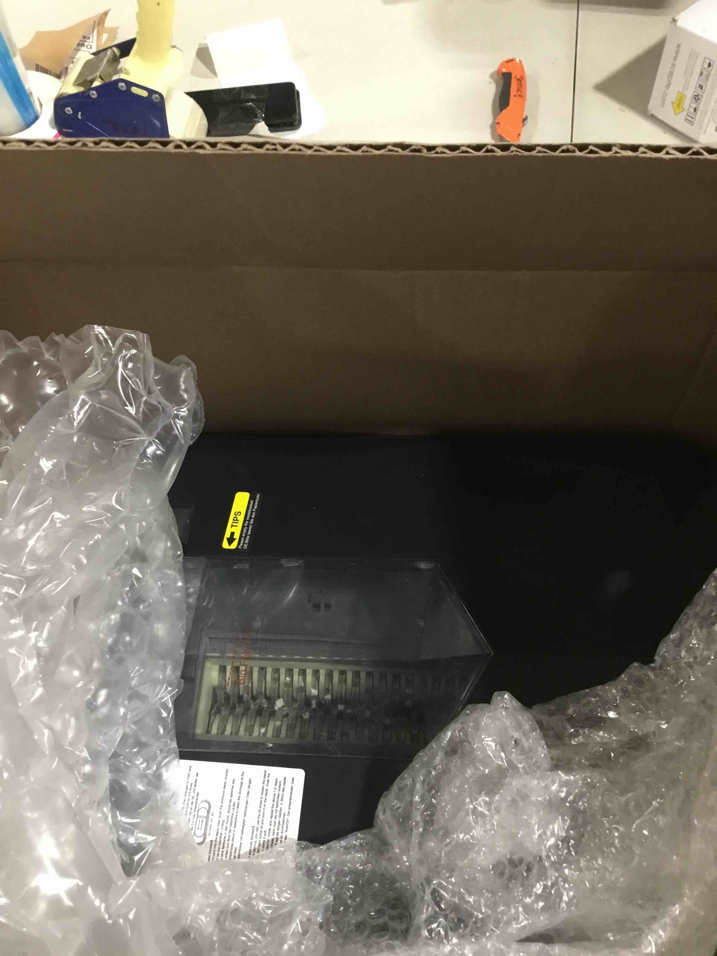 Bonsaii Paper Shredder, 18Sheet 60Minutes Shredder for Office Heavy