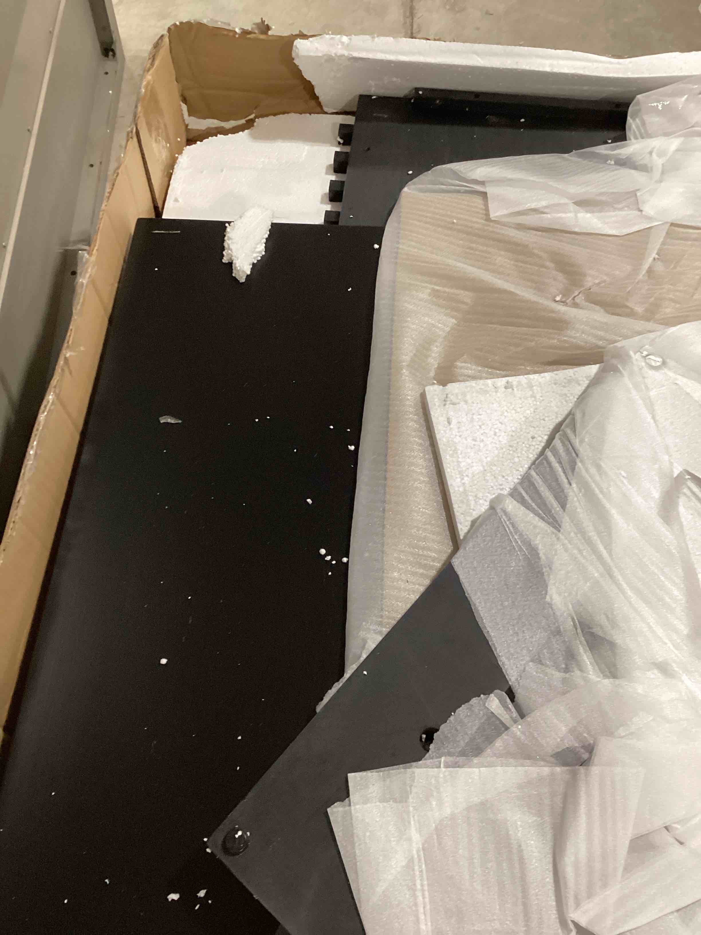 COASTER FURNITURE COUNTER HEIGHT TABLE BLACK TABLE ONLY