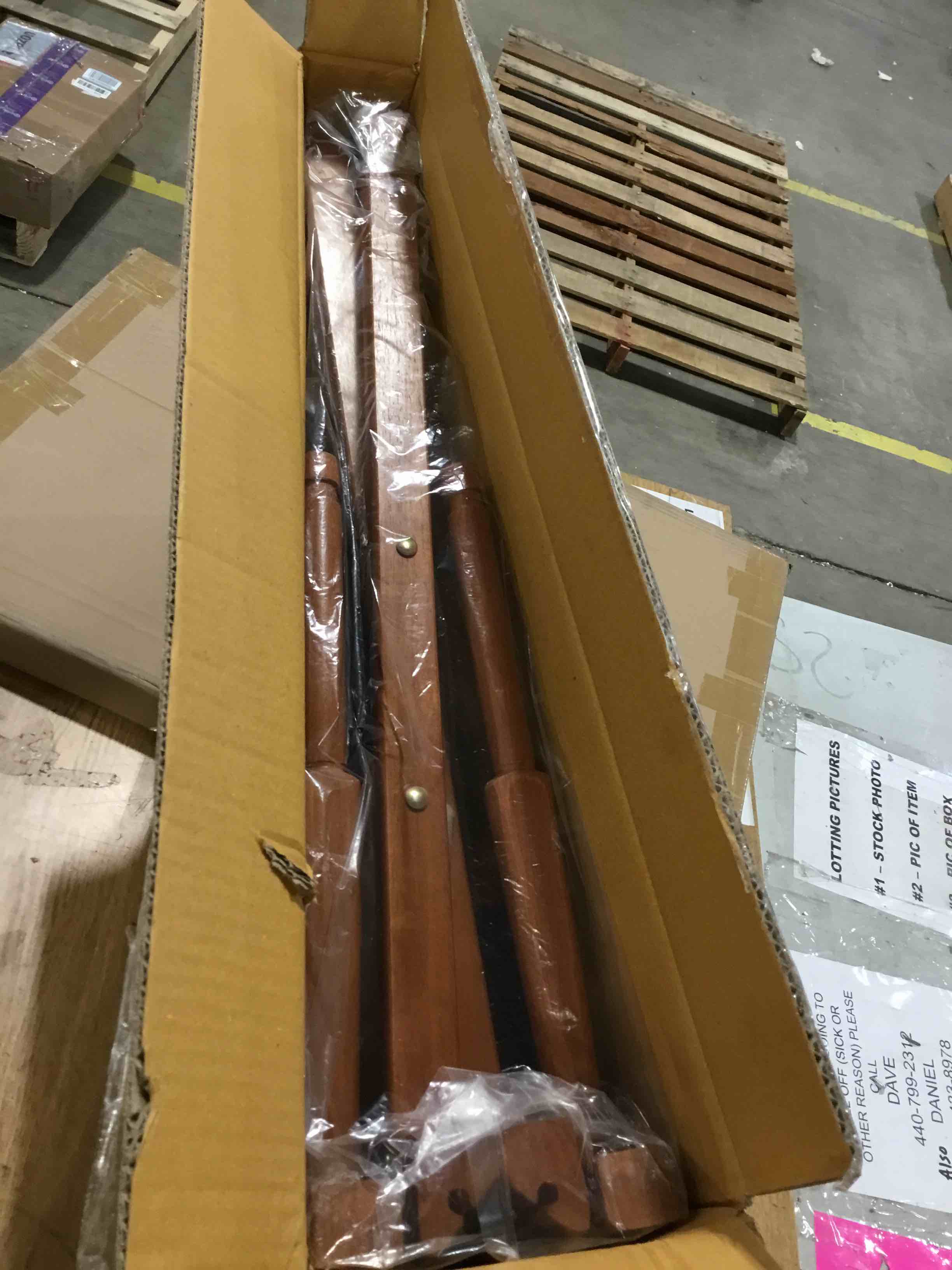 Condition photo showing Good Condition for Casual Home 18" Director's Chair Honey Oak Frame with Black Canvas