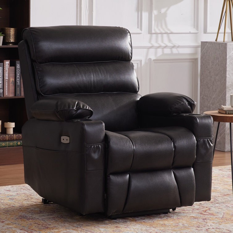 Dual Motor Lift Chair- Heated Massage Electric Recliner with Memory Point Setting