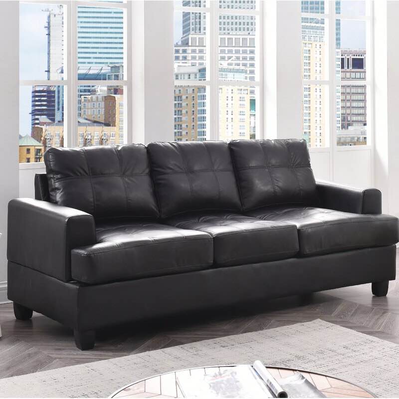 Chicago 79'' Faux Leather Sofa