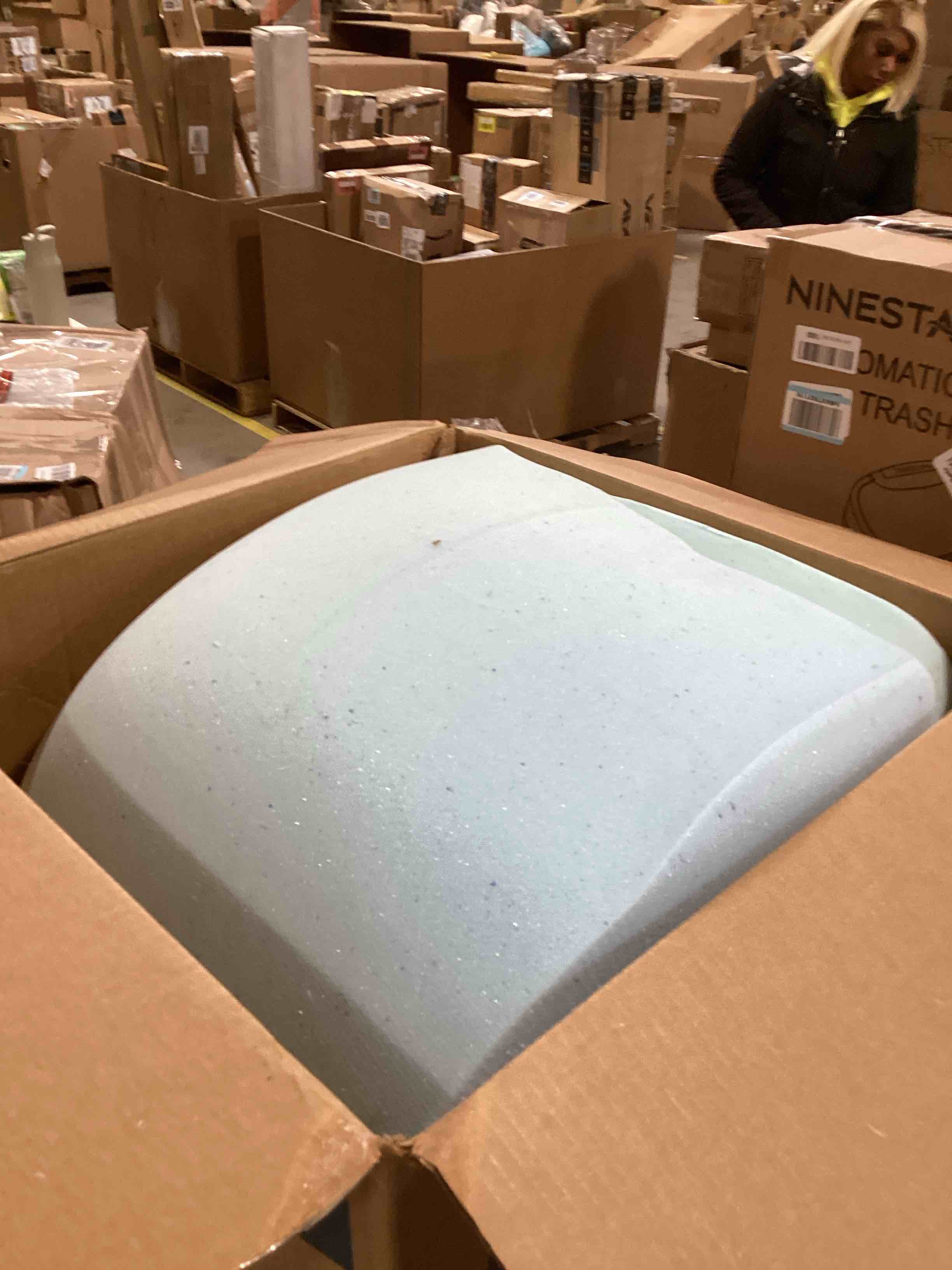 LINENSPA Memory Foam Mattress Topper GelInfused Memory Foam 3 Inch