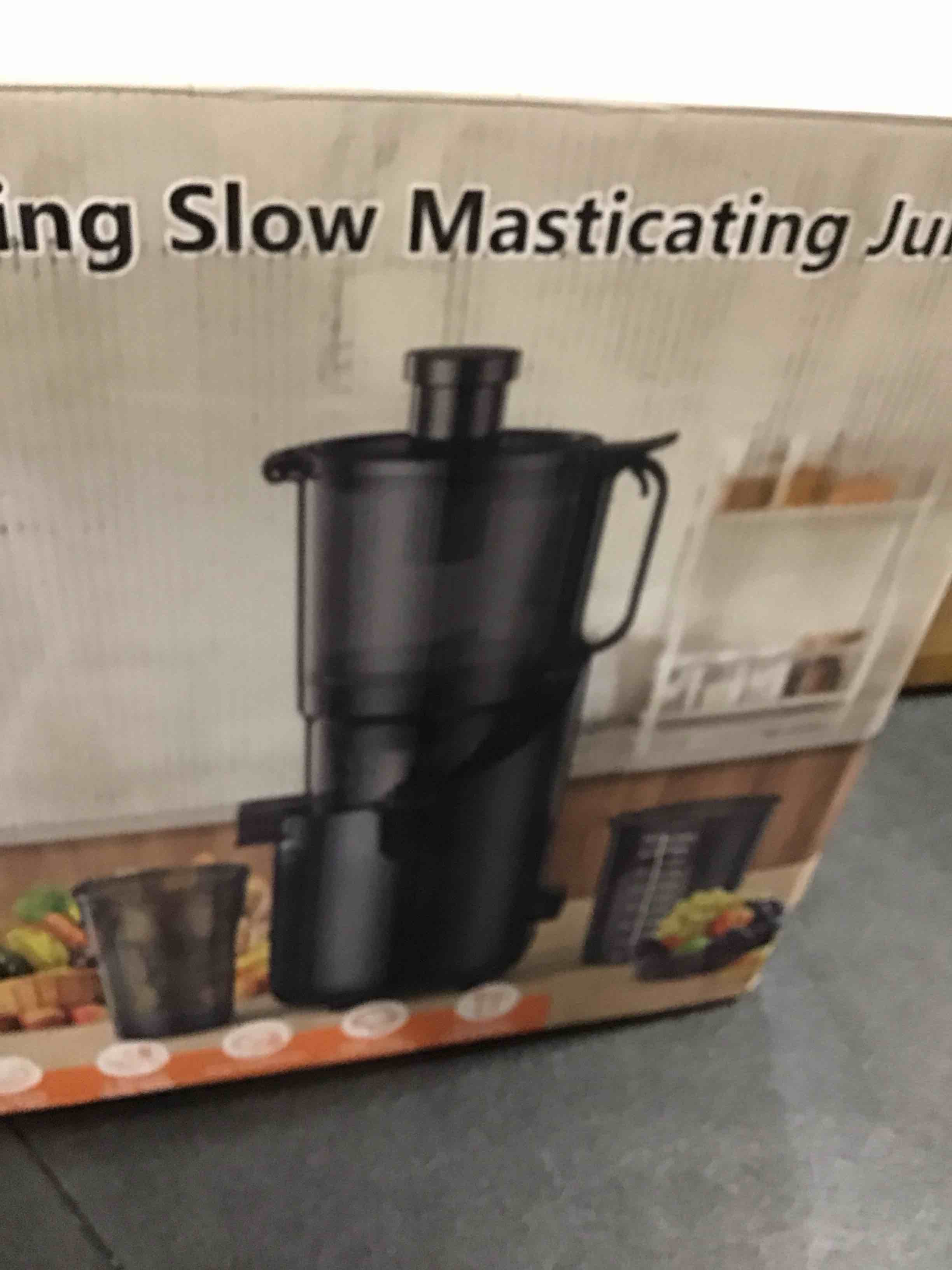 Cold Press Juicer, Amumu Slow Masticating Machines with 5.3" Extra Large Feed Chute Fit Whole Fruits & Vegetables Easy Clean Self Feeding Effortless for Batch Juicing, High Juice Yield, BPA Free 250W