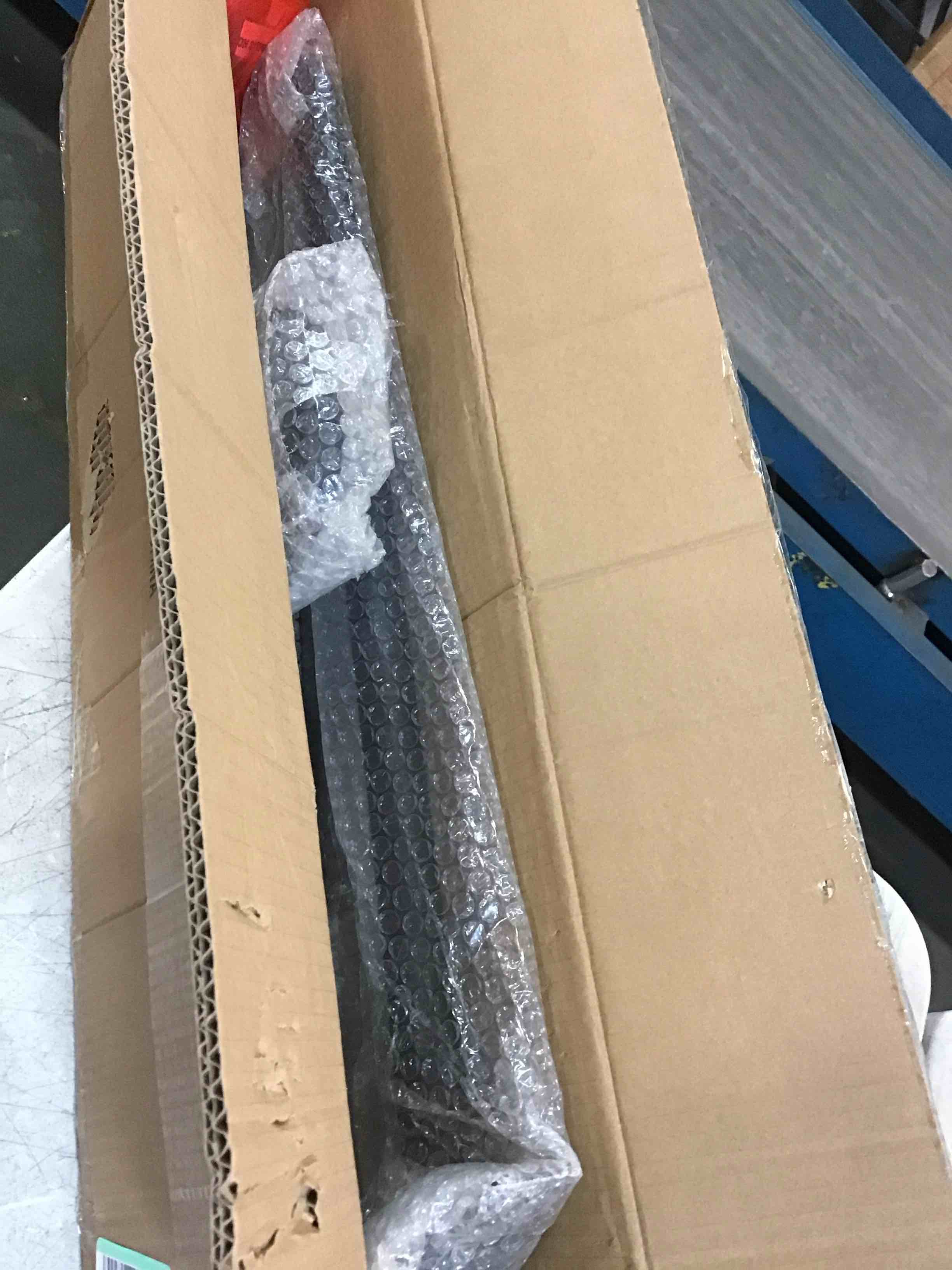 SMQLJXC 28"8.5"L X 35.5"H Single Post Wrought Iron Handrails for