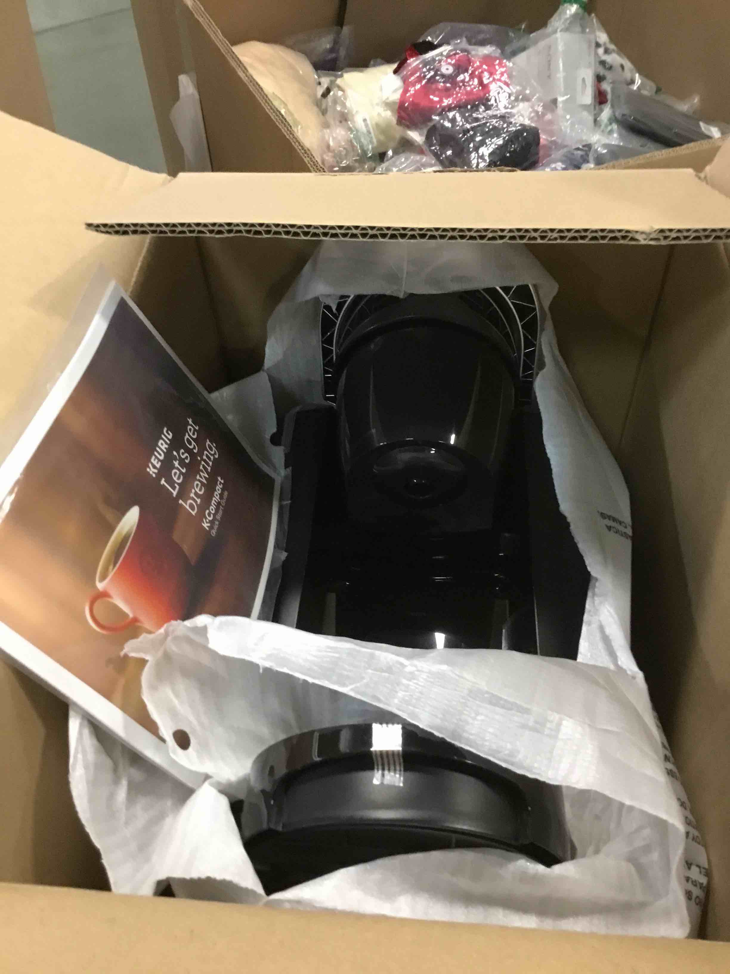 Keurig K-Compact Single-Serve K-Cup Pod Coffee Maker  Black