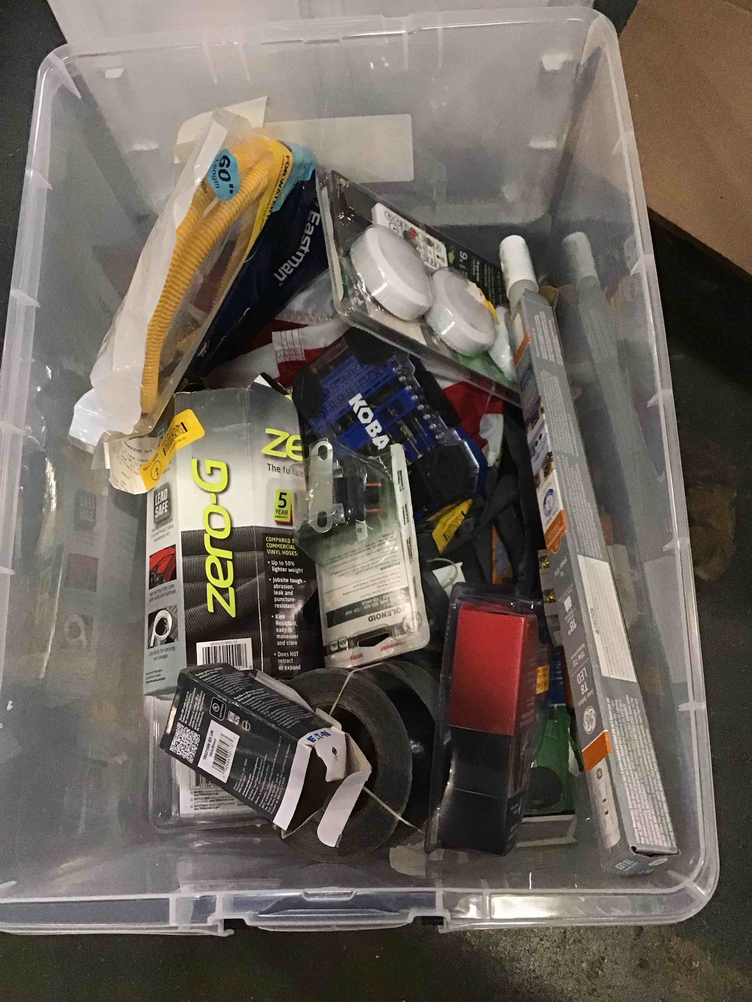 Assorted Home Improvement Lot (Small Tools, Screw, Home Accessories, etc.)