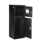 Roomark Package Delivery Box For Outside, 15.75" *16.15"* 43.5" Galvanized Steel Delivery Box For Packages, Waterproof, Anti-Theft Lockable Parcel Drop Boxes For Porch, House, Curbside