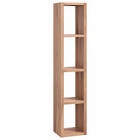 Book Cabinet 13.8" x 11.8" x 66.1" Solid Wood Teak