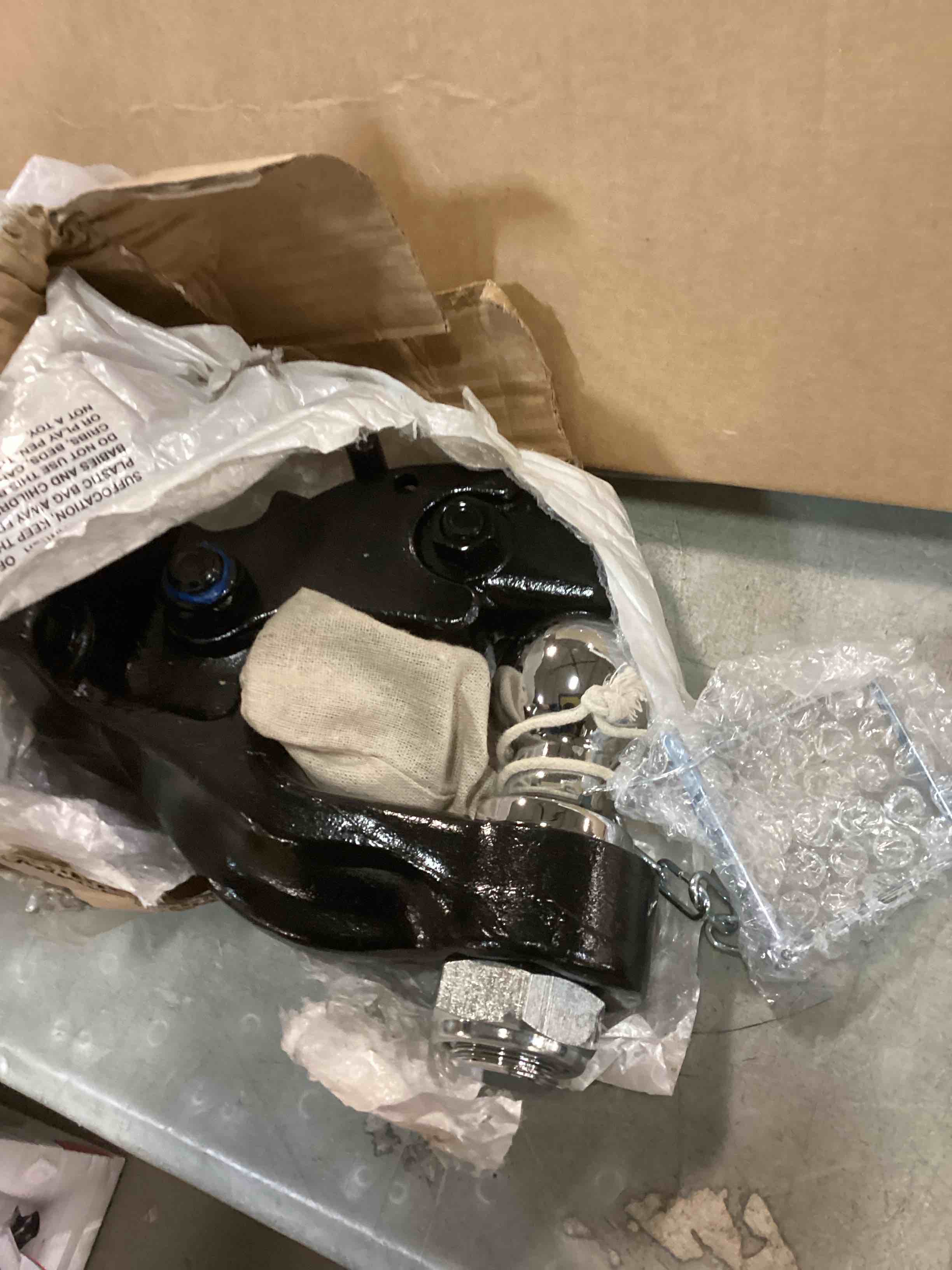 ANGCOSY 10Ton Pintle Hook Trailer Hitches Receiver Hook Combination 2â