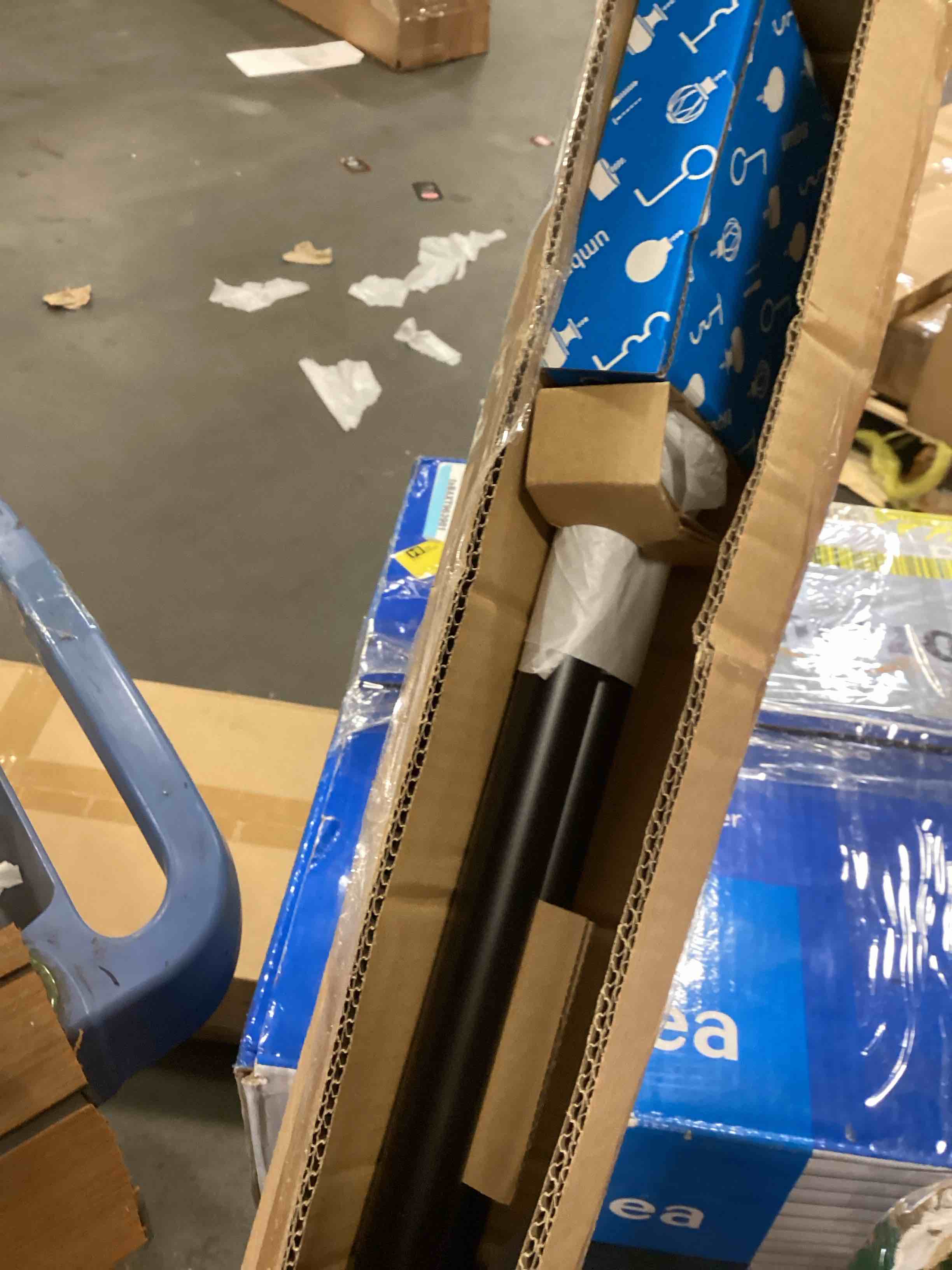 Umbra Cappa 1Inch Curtain Rod, Includes 2 Matching Finials, Brackets