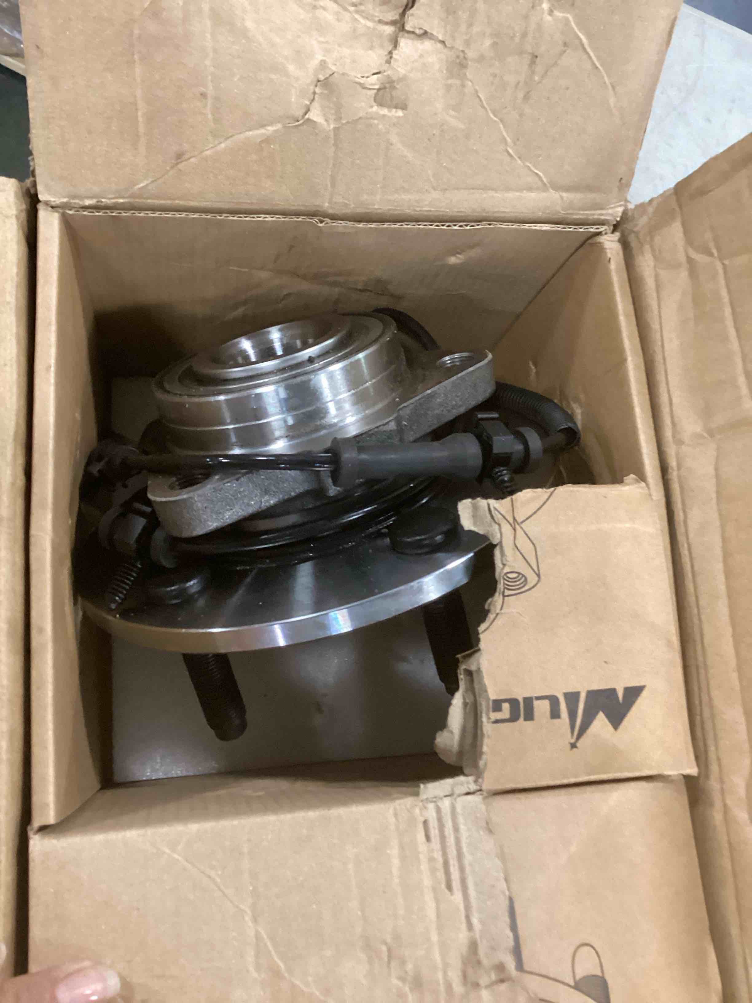 Nilight Front Wheel Bearing Hubs for Dodge Ram 1500 2012 2013 2014 2015 2016 2017 2018 Classic 2019, Wheel Bearing and Hubs Assembly Set Replacement with 5-Lug and ABS, OEM 515151