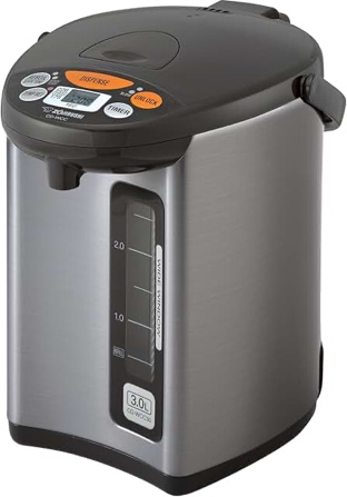 Zojirushi CD-WCC30 Micom Water Boiler & Warmer, Silver