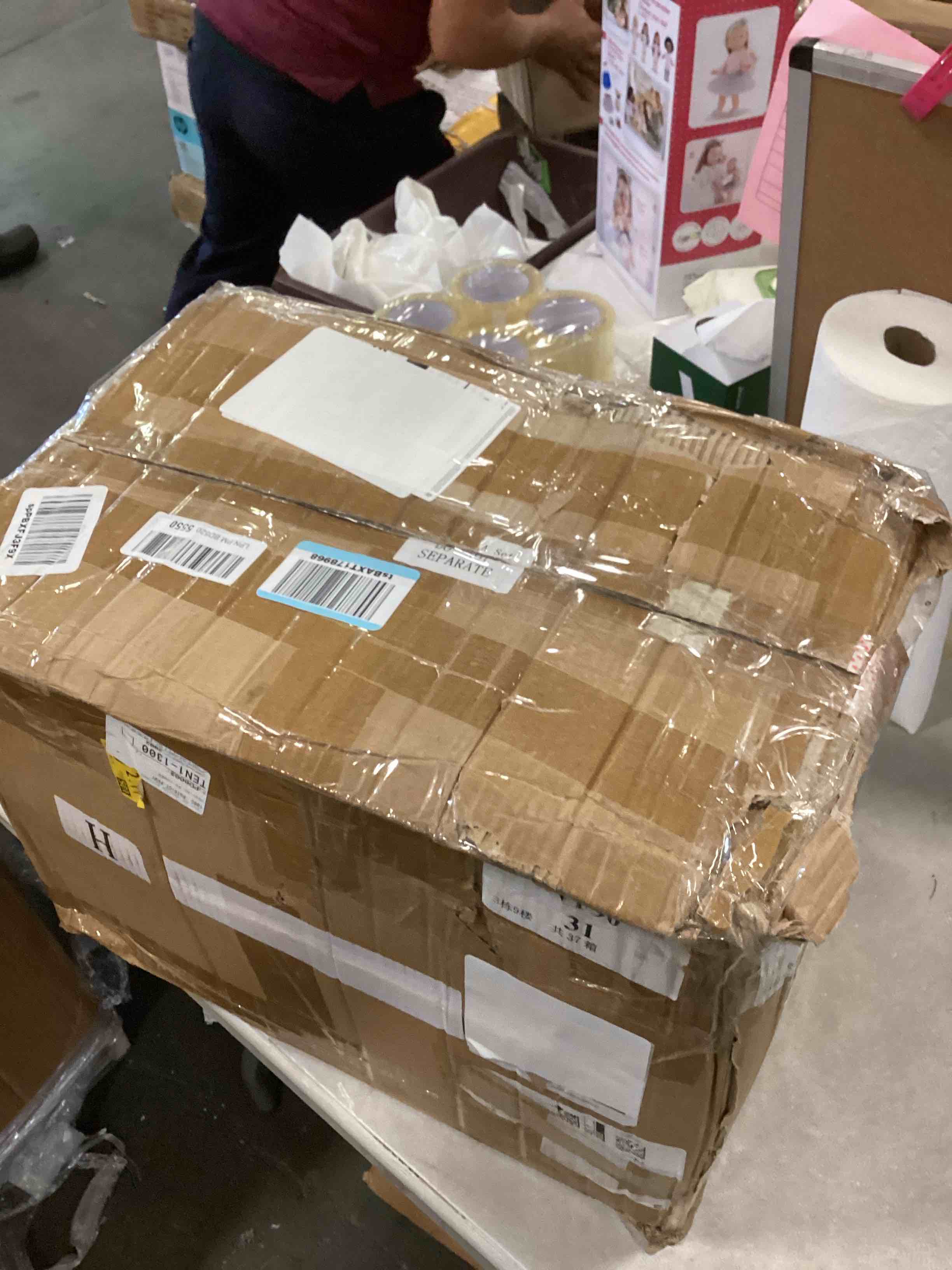 50 Set Clear Charger Plates Bulk 13 Inch Beaded Plastic Charger Plates