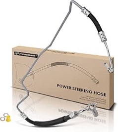 A-Premium Power Steering Pressure Hose Line Assembly Compatible with Nissan Frontier 1999-2000, Xterra 2000, 3.3L, Pump To Rack/Gear