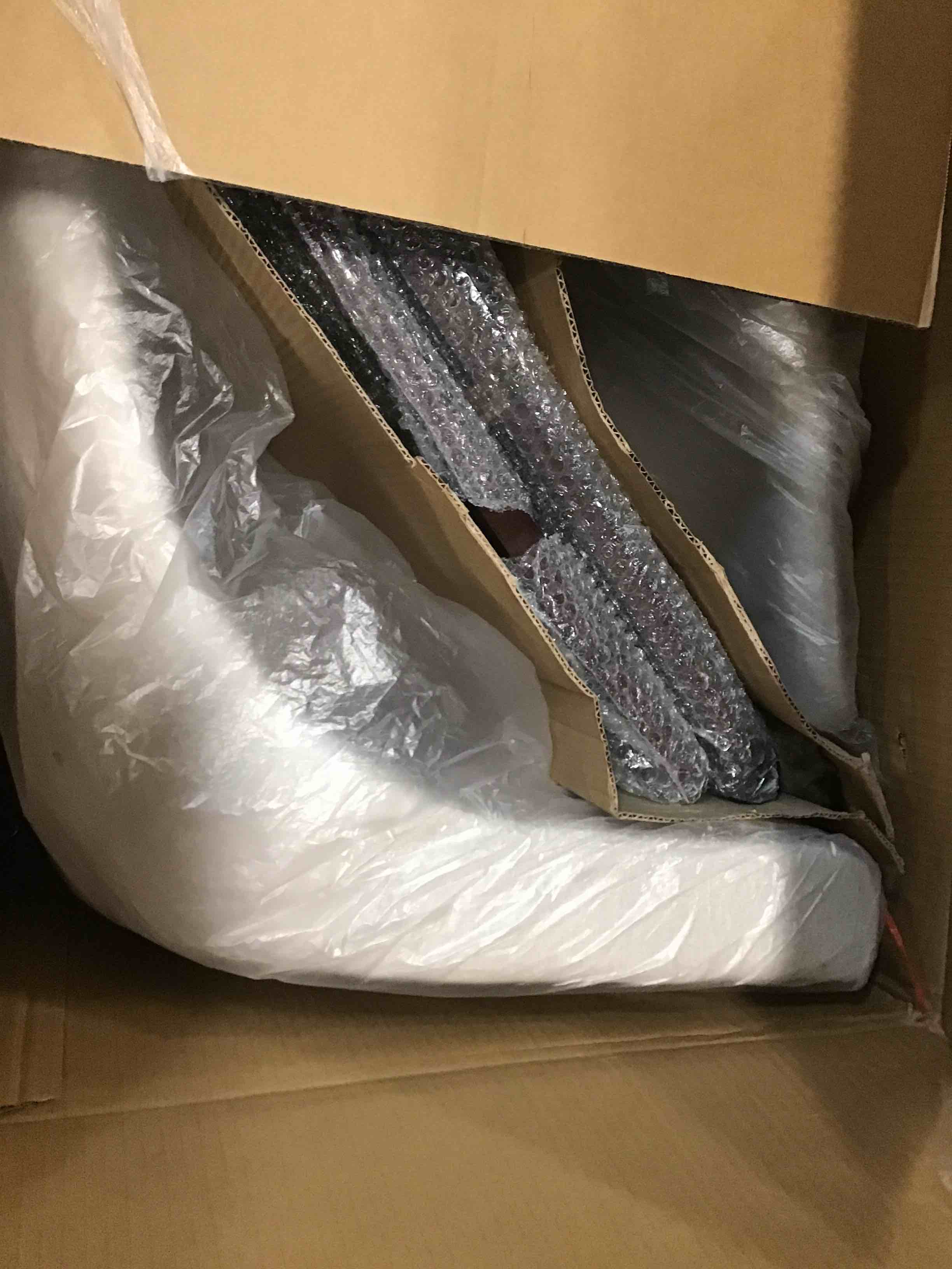 CangLong Upholstered Fabric Chairs and Solid Wood Legs for Kitchen