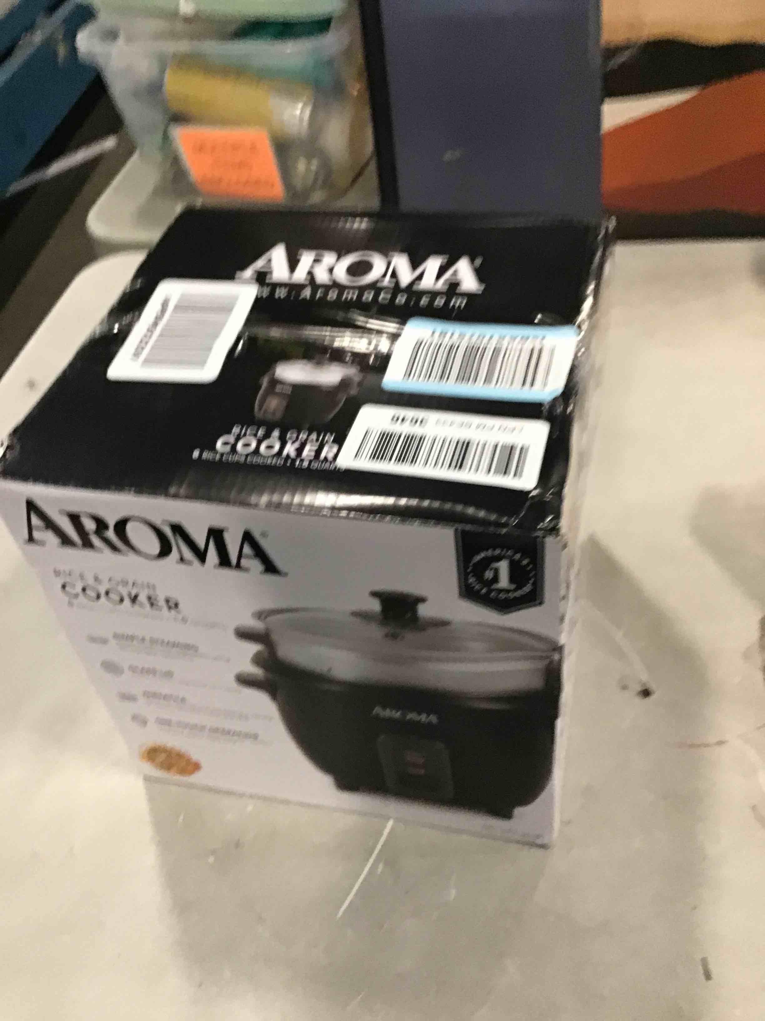 Aroma Housewares ARC3631NGB 3 Uncooked/6 Cups Cooked Rice Cooker