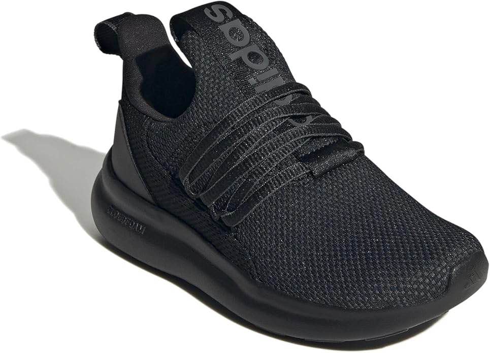 adidas Kids' Lite Racer Adapt 7.0 Sneaker 8.5 Toddler Black/Black/Grey