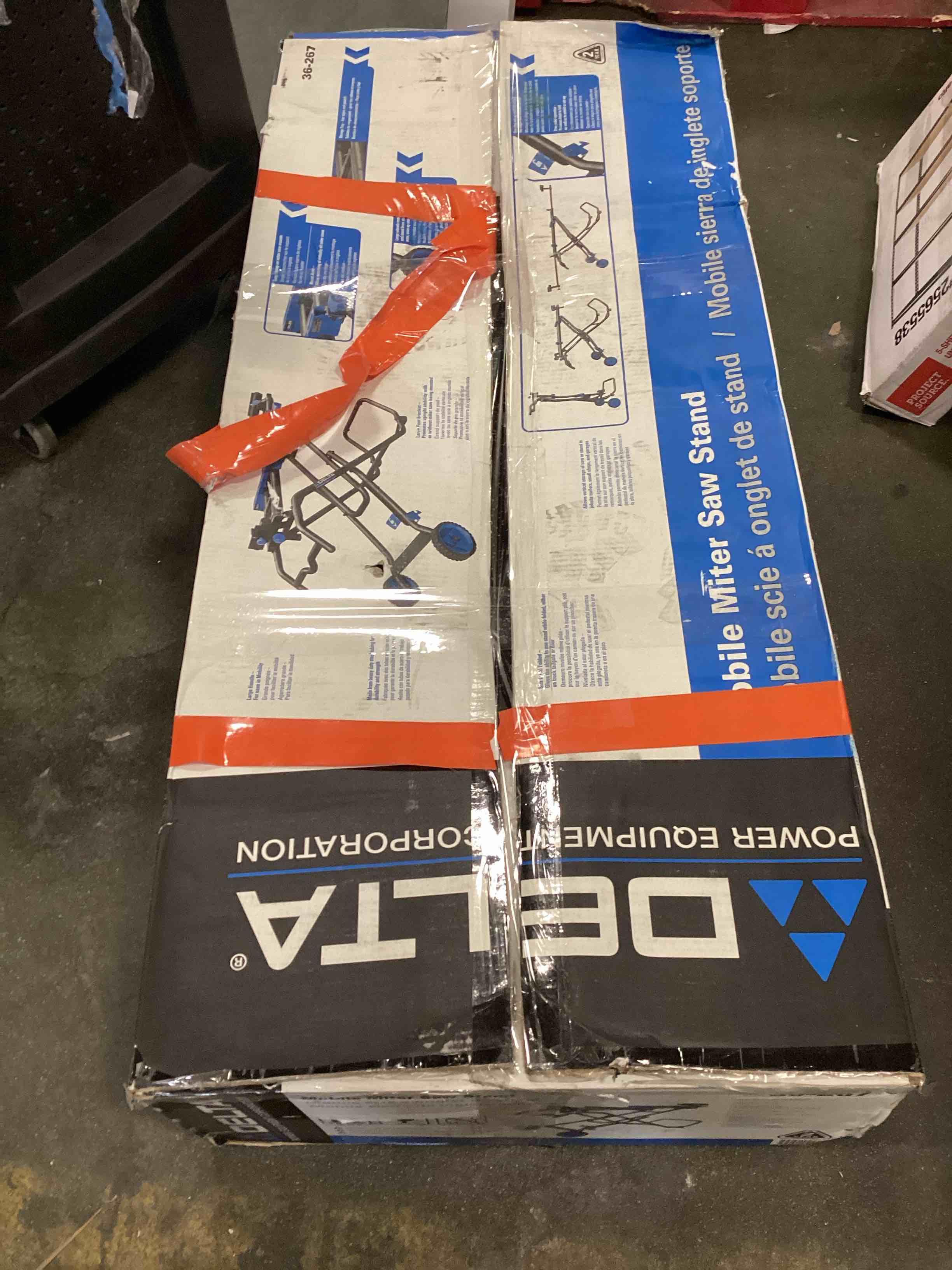 Delta Power Equipment Corporation 36267 Foldable Miter Saw Stand, Black