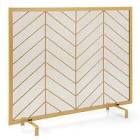 Tameera 1 Panel Iron Fireplace Screen