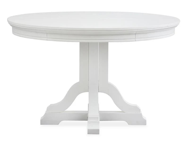 Charleston Round Dining Table - White box  1 of 2 (Incomplete ) 