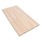 HARDWOOD REFLECTIONS 4 ft. L x 25 in. D Unfinished Beech Solid Wood Butcher Block Countertop With Eased Edge 50 inch 