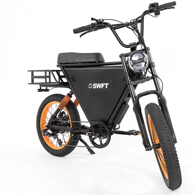 SWFT ZIP-S eBike - 750W Motor featuring Dual Battery, Full Suspension, 20MPH w/100 mile range 