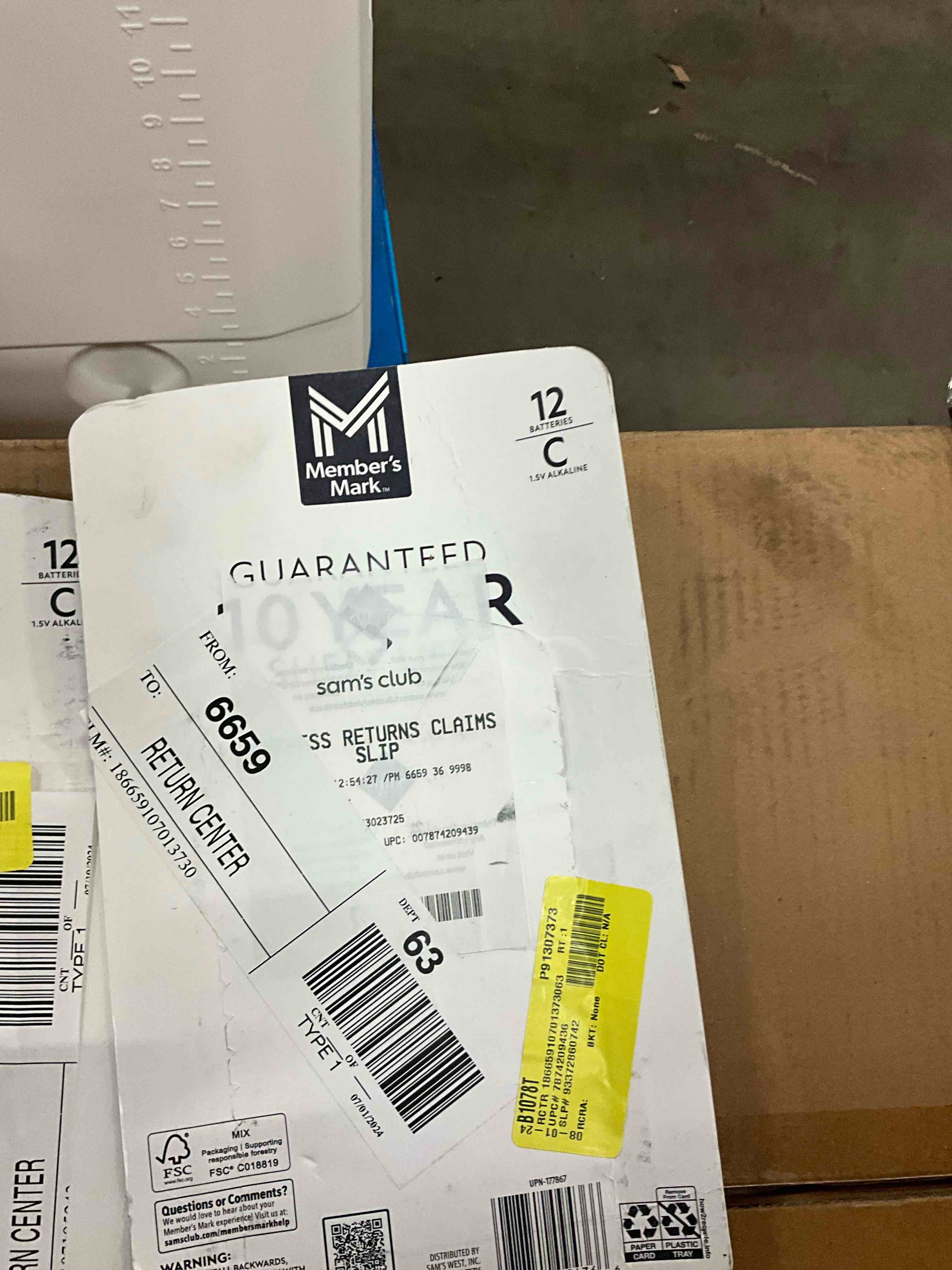 Member's Mark Alkaline C Batteries (12 Pack)