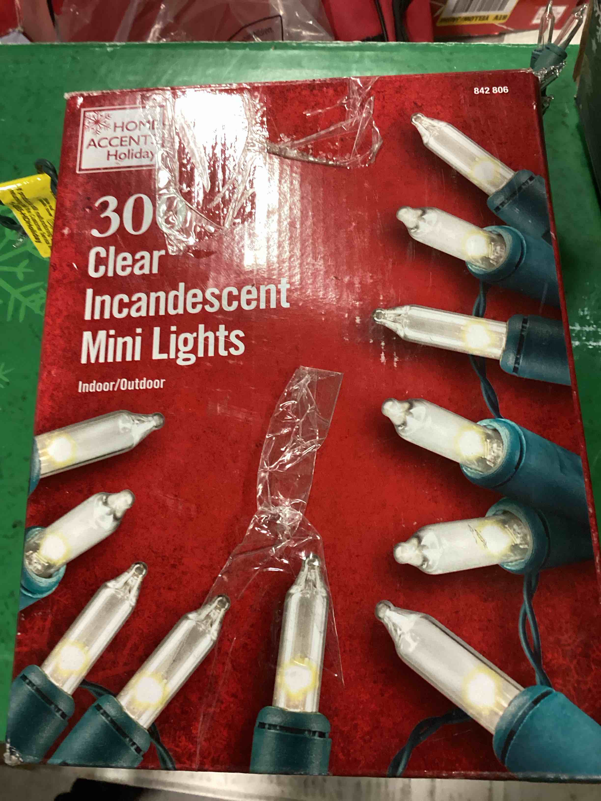 300 Mini Lights, 68 ft 6" Lighted Length