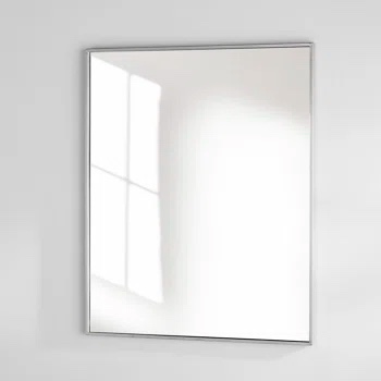 Rectangle wall mirror silver 36 inch 