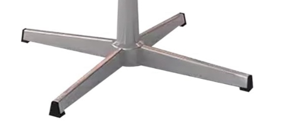 Base of Office Chairs , Color Silver ( 7 pcs 