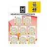 Member's Mark Hearing Aid Batteries, Size 10, Yellow Tab, 48 ct.