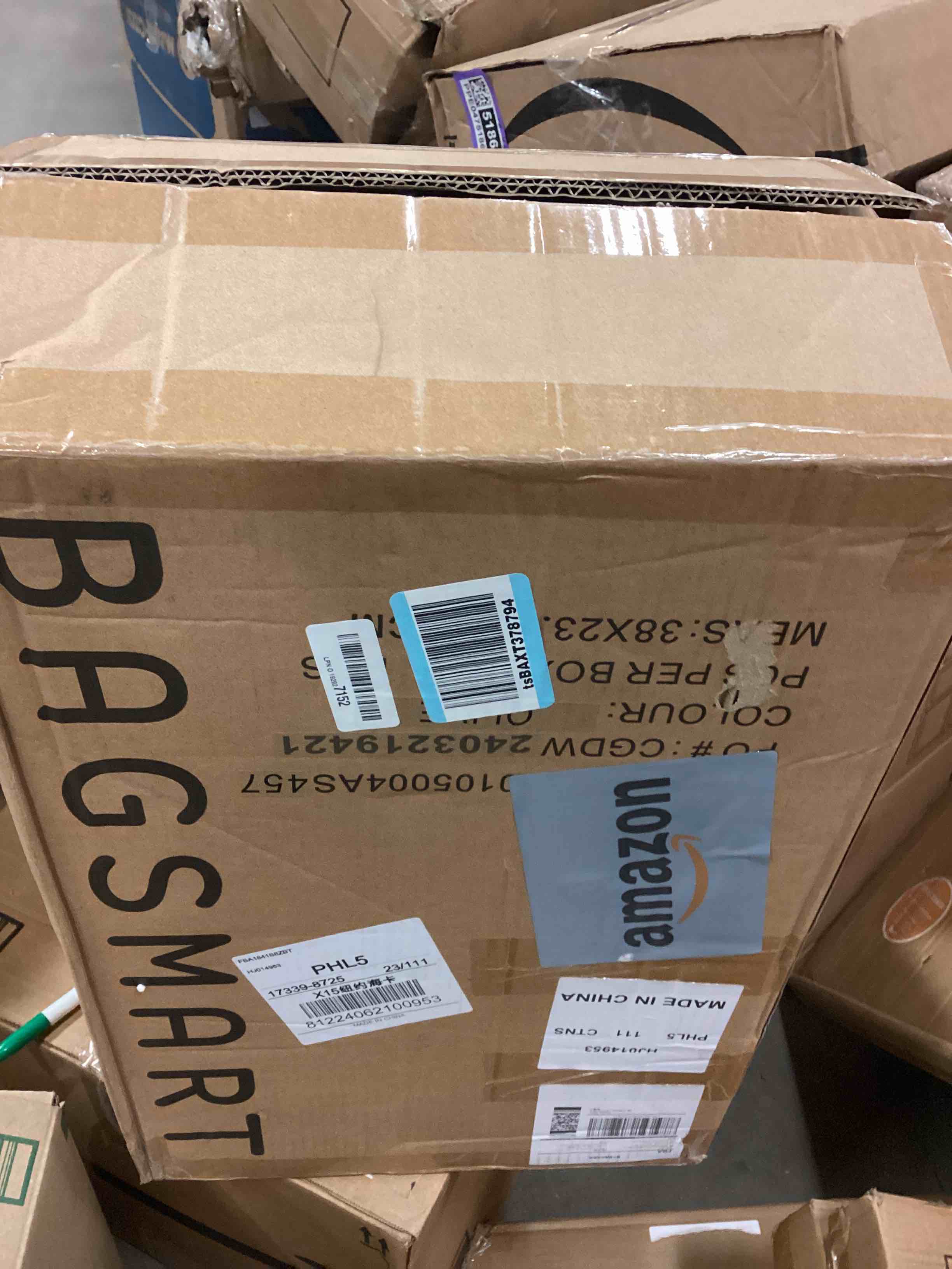 BAGSMART Carry On Luggage Airline Approved With TSA Lock, 1OO